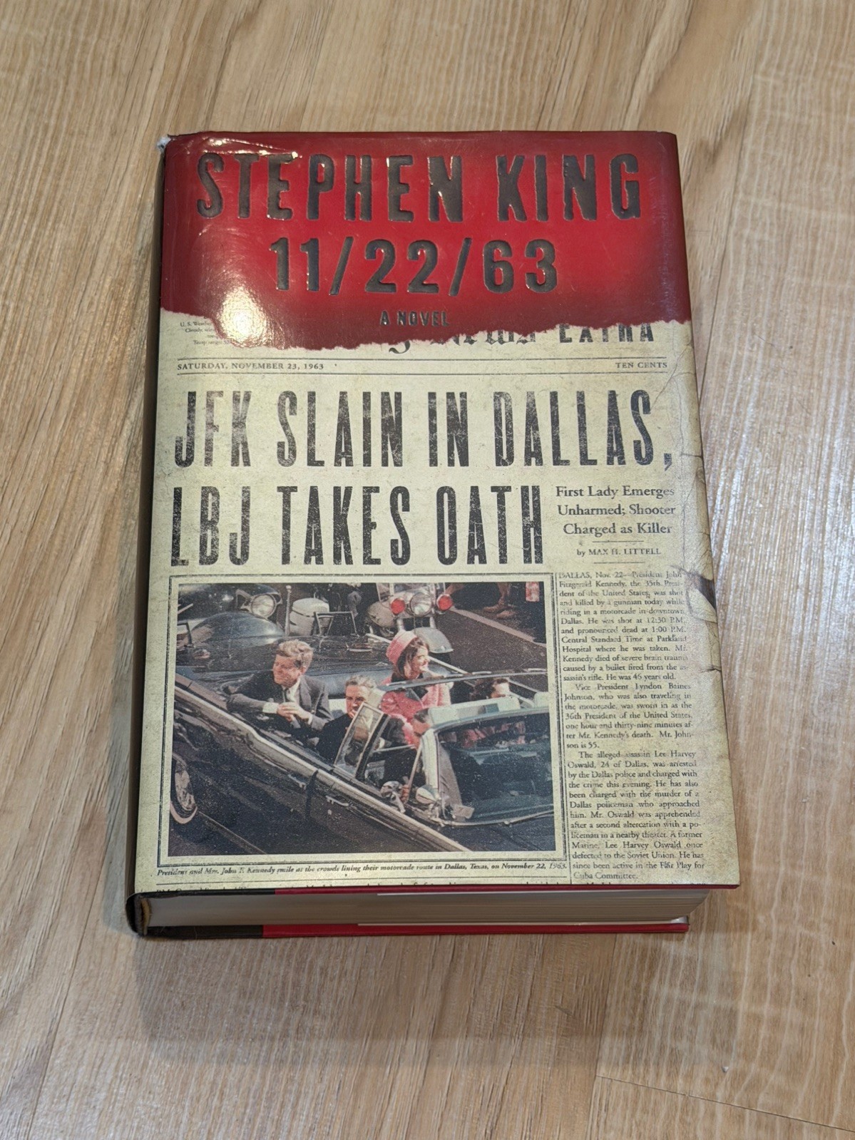 Stephen King 11/22/63 Hardcover Novel First Edition First Print 2011 Scribner