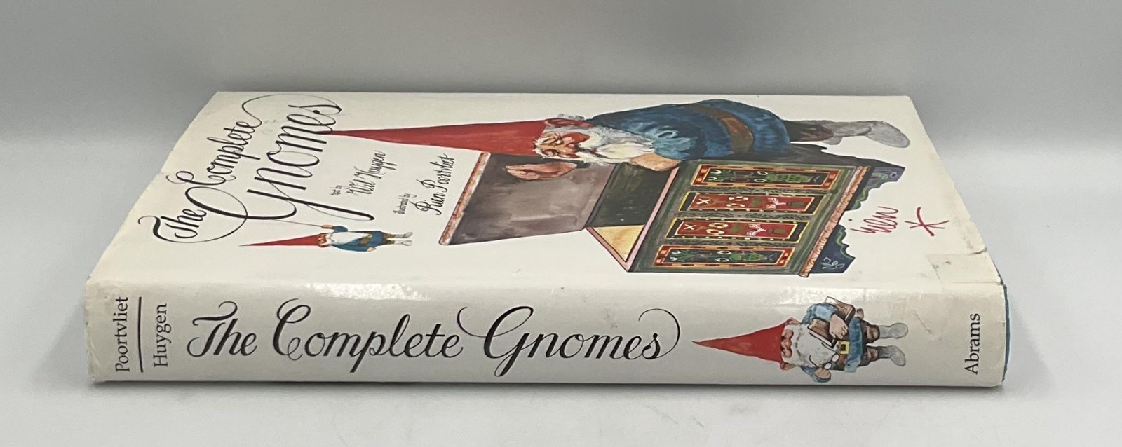 Vintage The Complete Gnomes Wil Huygen Rien Poortvliet HC Blue Abrams USA Signed
