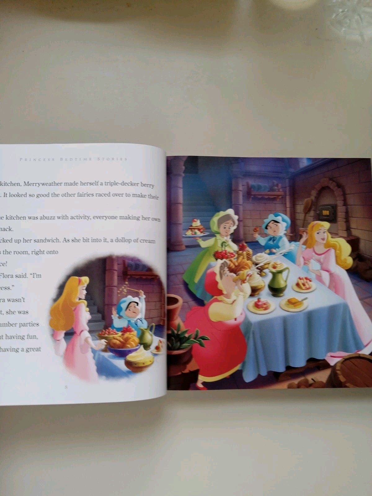 Princess Bedtime Stories-2nd Edition by Disney Books (2017, Hardcover)