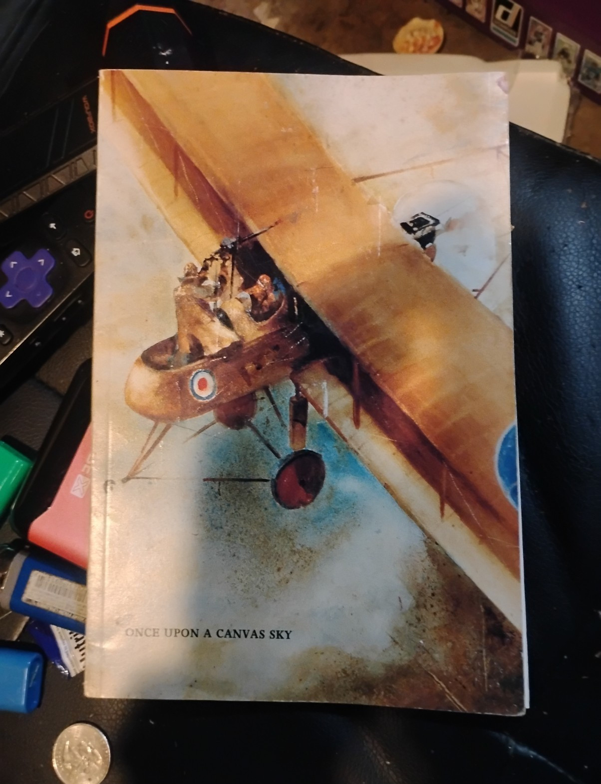Once Upon a Canvas Sky Rea Redifer SIGNED Limited Ed 1984 WWI Aviation Art