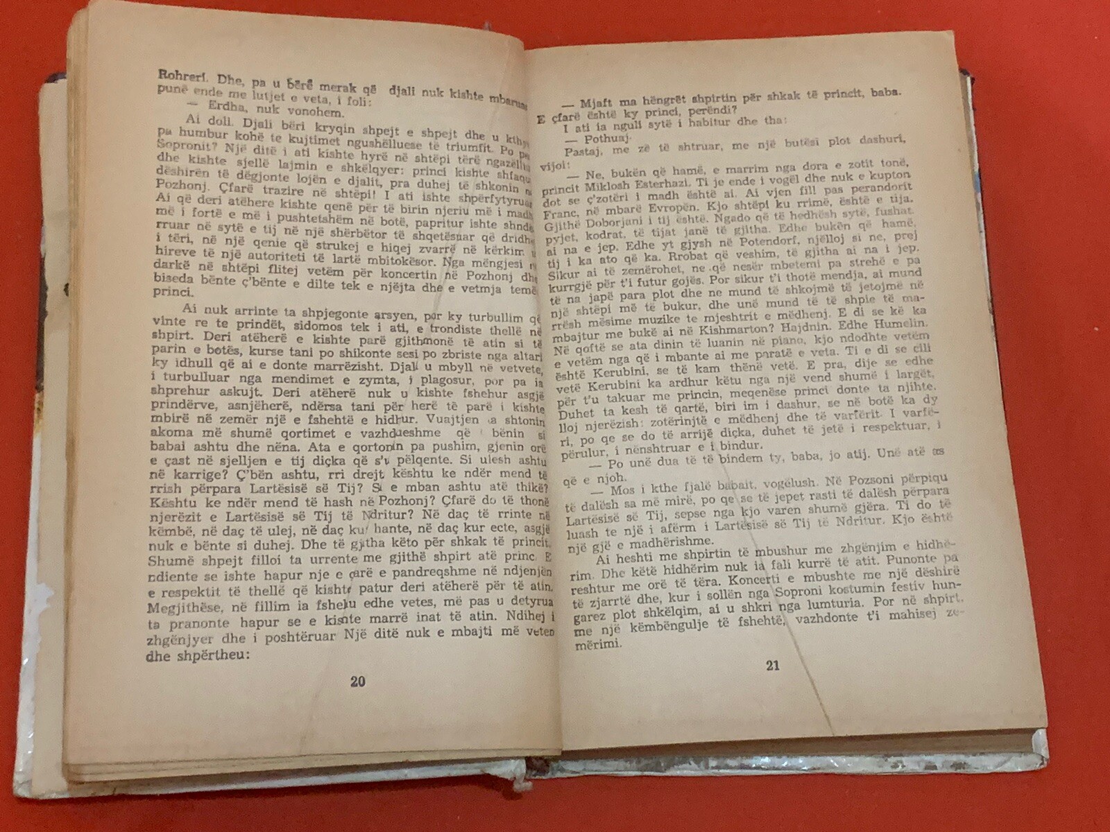 OLD ALBANIA BOOK-FRANC LIST-ZHOLT HARSHANJI-RAMAZAN HYSA-1991-430 pages