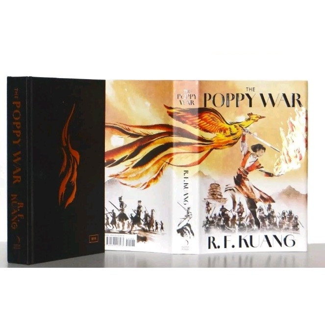 R.F. Kuang SIGNED The Poppy War, Book 1, Deluxe Collector’s Edition Illustrated