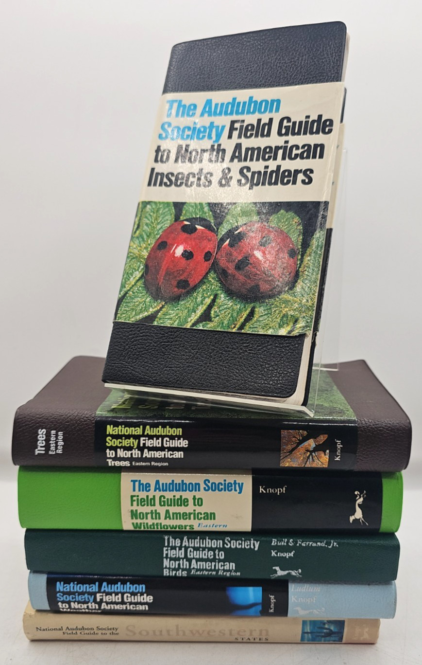 Audubon Society Field Guide 6 Book Lot Insects Trees Wildflowers Birds Weather