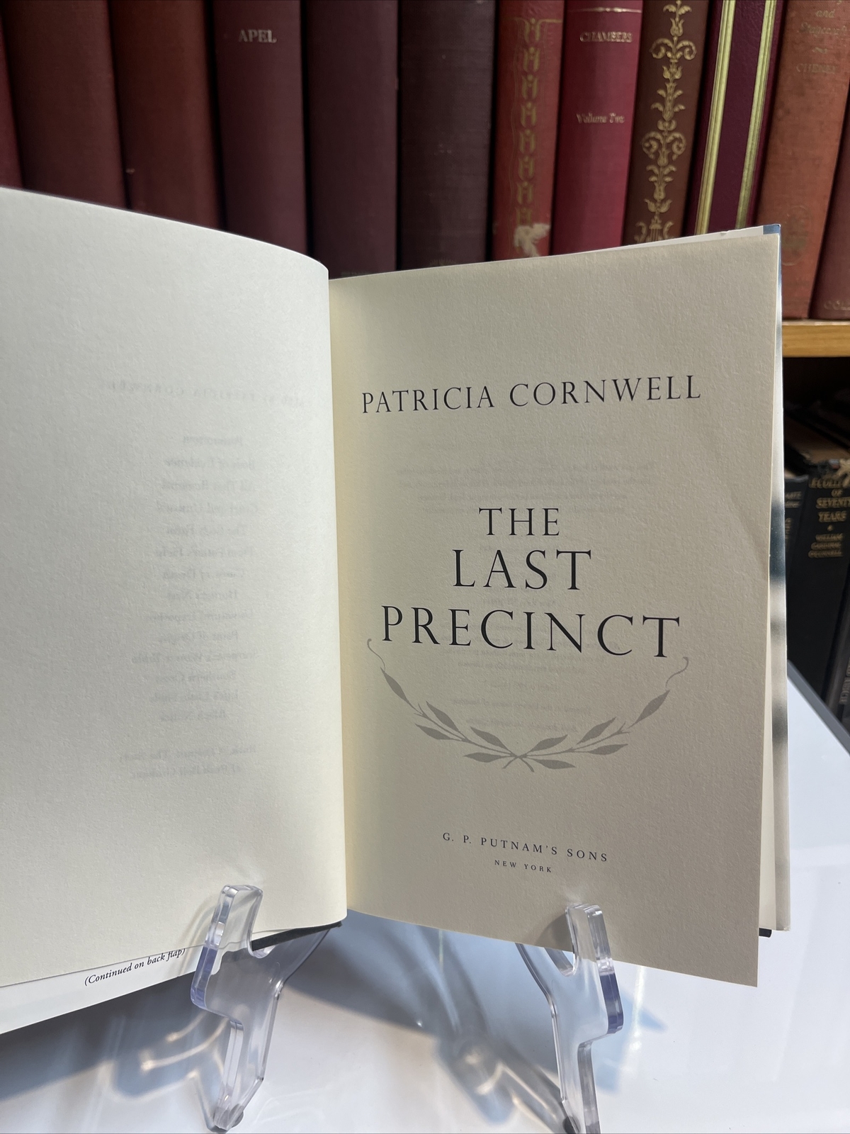 Kay Scarpetta Ser.: The Last Precinct by Patricia Cornwell (2000, Hardcover)