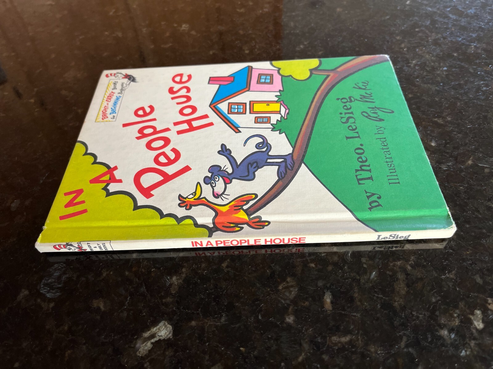 In a people house Dr. Seuss hardcover VINTAGE book 6.25″ x 8.75″ #1