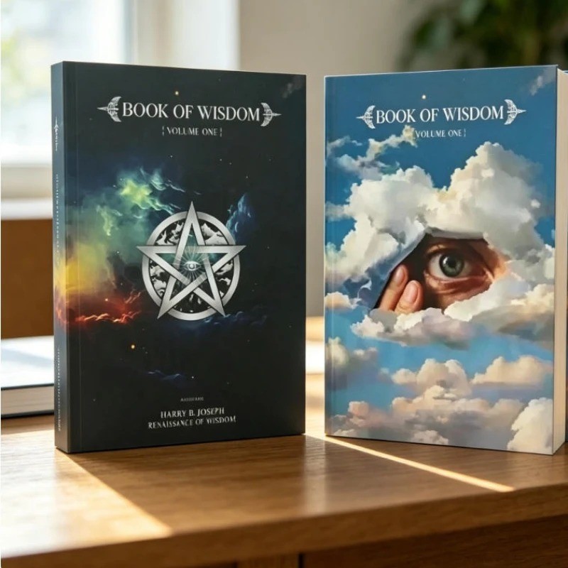 Book of Wisdom Volumes 1 & 2 by Harry B. Joseph 2-Book Spiritual Set NEW