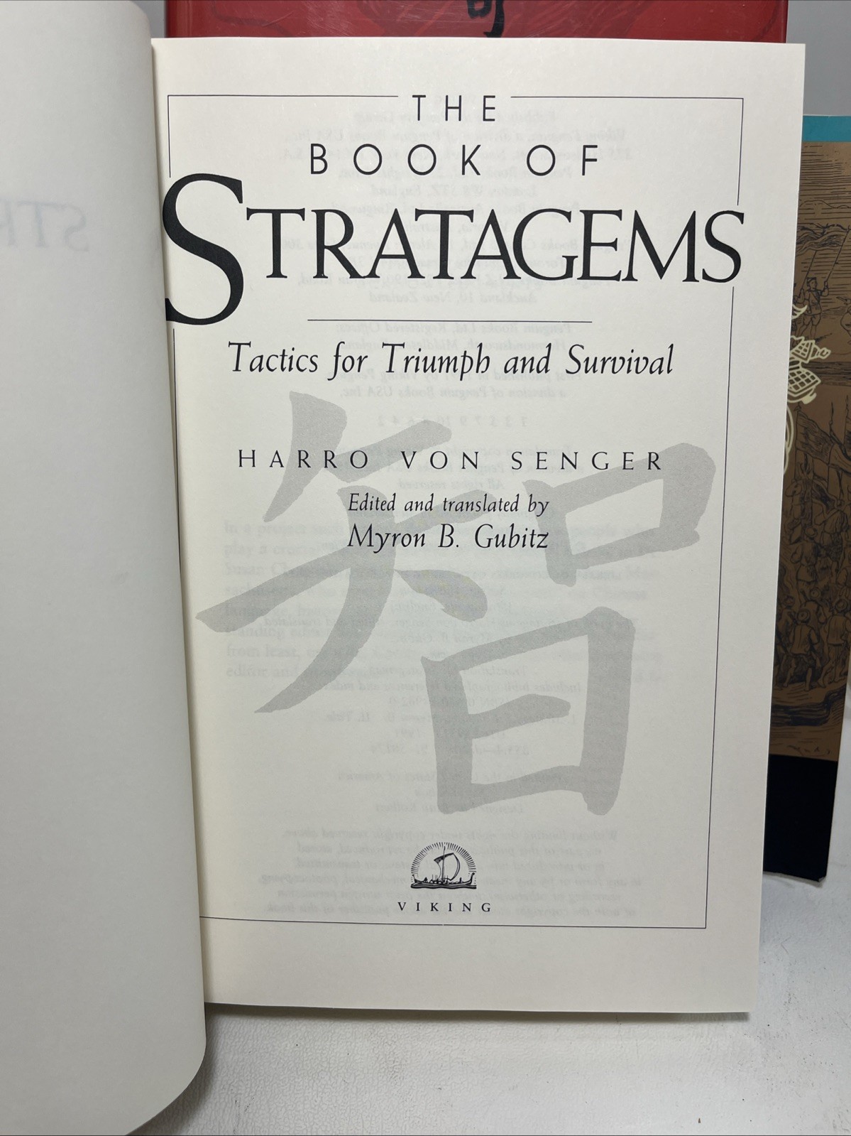 Art of War Sun Tzu Chinese Strategy Lot 36 Stratagems Tao of Deception Military