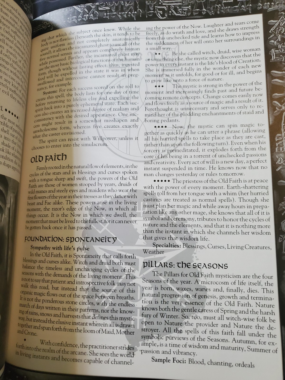 Dark Ages Mage FIRST PRINTING HARDCOVER VG INC 2 FREE DVDS!