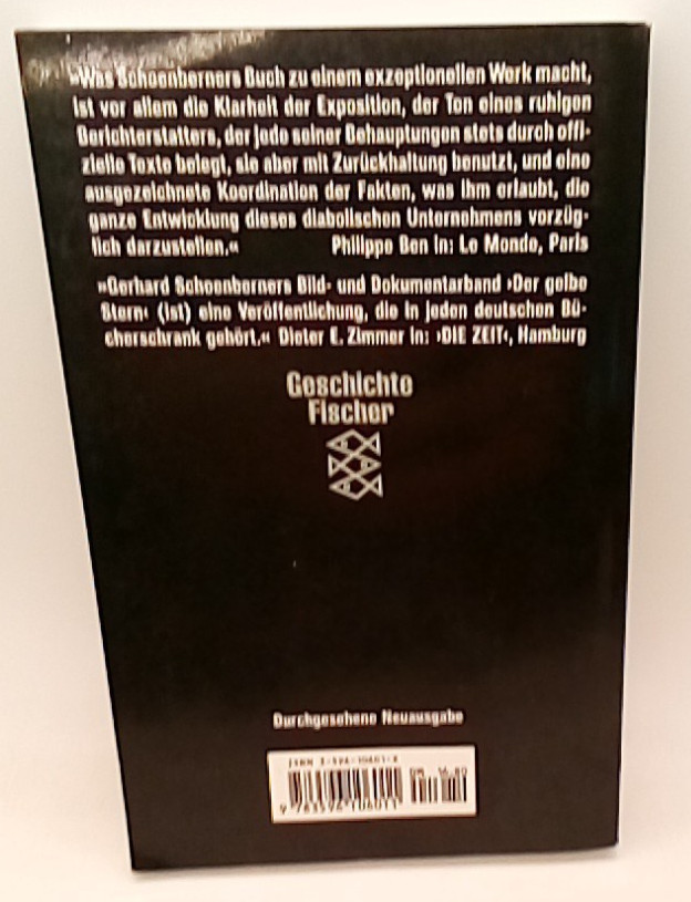 Der gelbe Stern: Die Judenvernichtung in Europa, 1933-1945 by Gerhard …