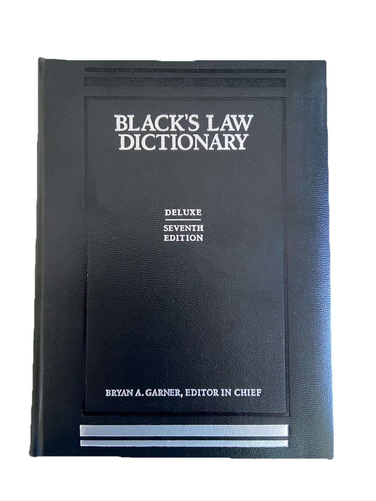 Black’s Law Dictionary, 7th Seventh Deluxe Edition by Bryan A Garner Thumb Index