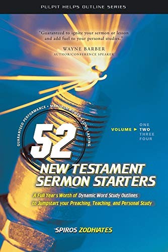 52 New Testament Sermon Starters Book Two (Pulpit Helps Outline Series) ( – GOOD