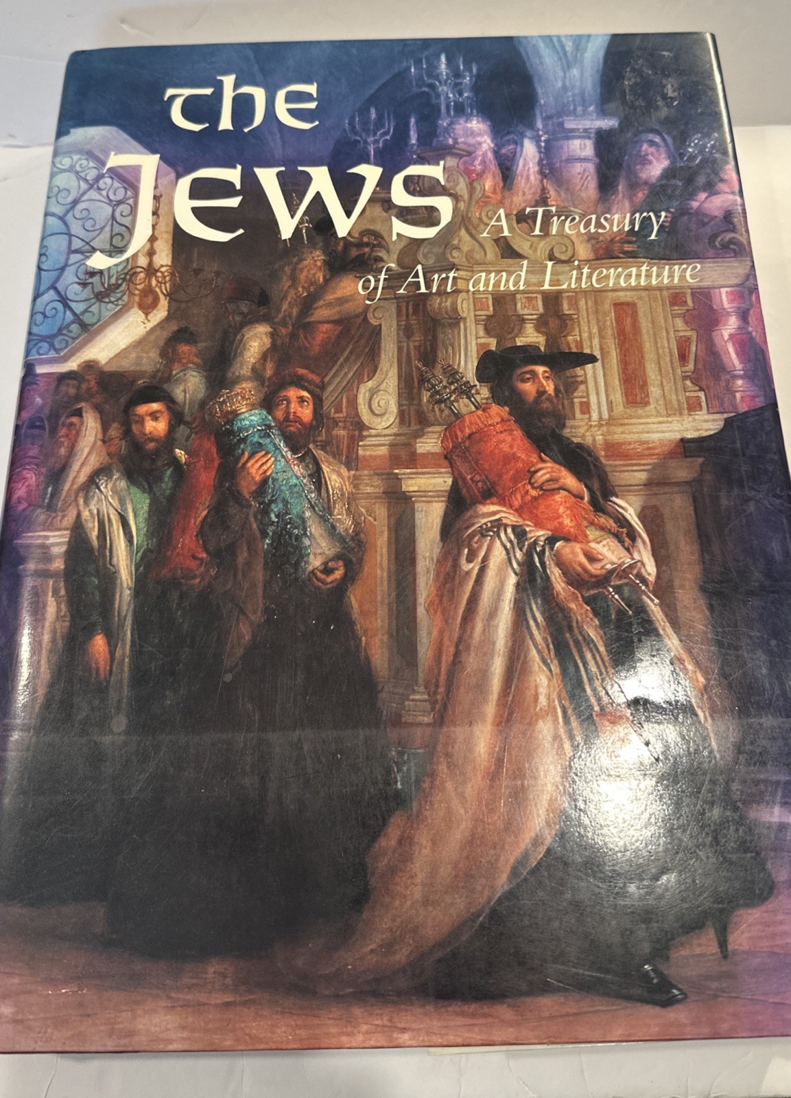 The Jews A Treasury of Art and Literature by Sharon R. Keller HCDJ 1992