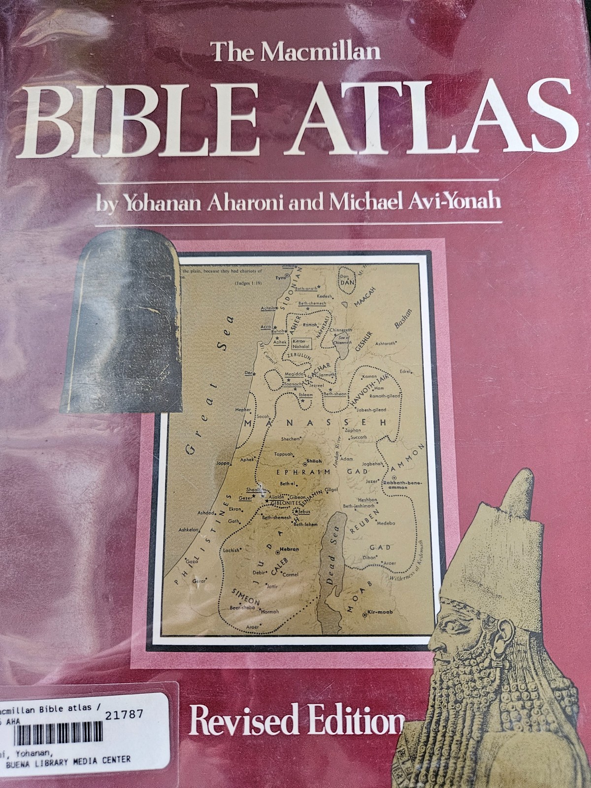 The Macmillan Bible Atlas (1977 HC) by Yohanan Aharoni & Michael Avi-Yonah