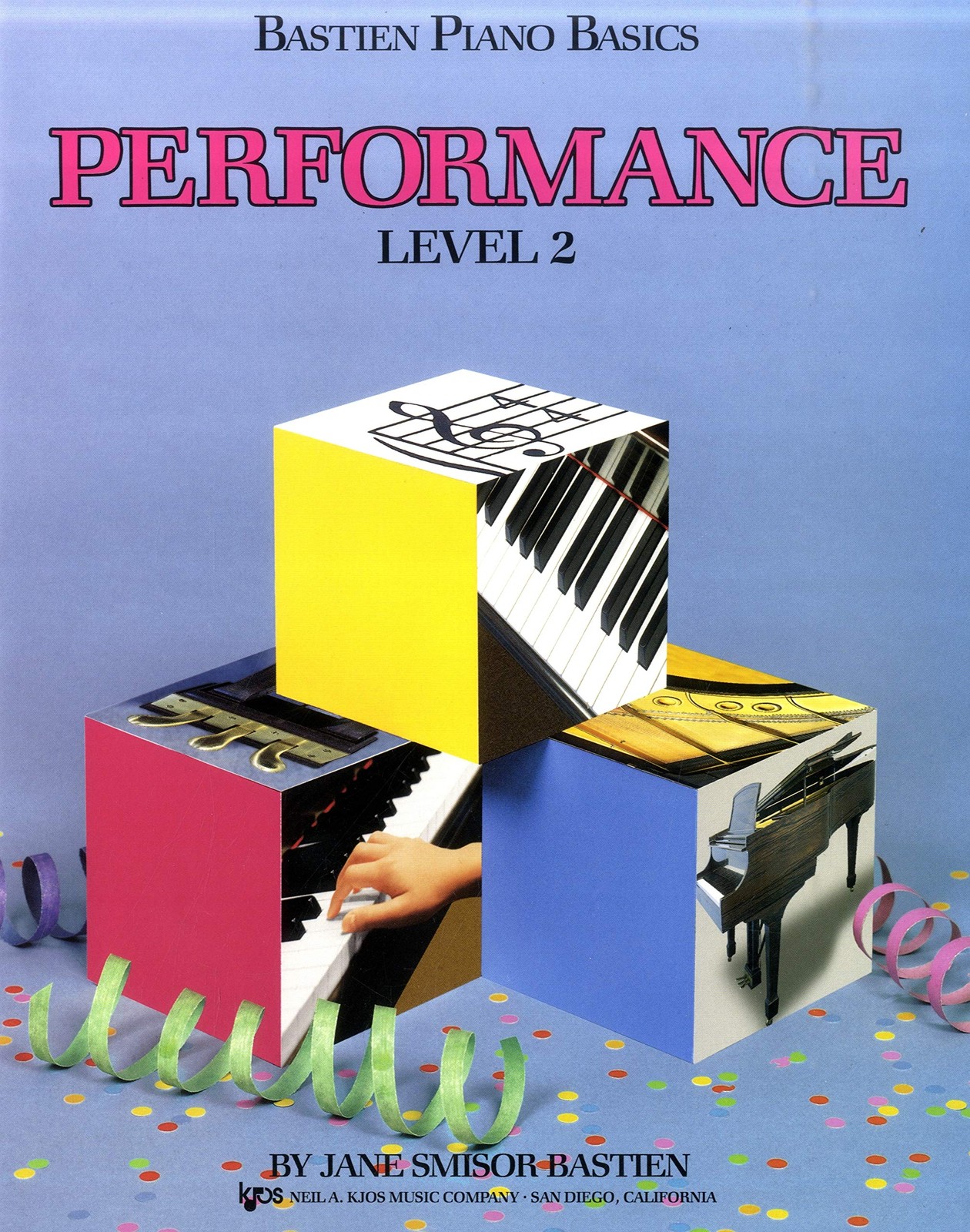 WP212 – Bastien Piano Basics – Performance Level 2 – paperback Jane Bastien