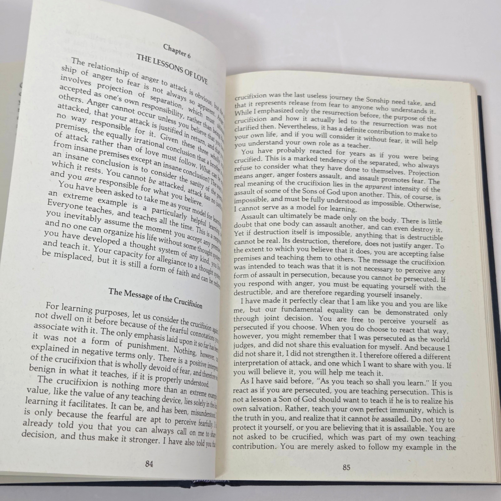 1975 Course In Miracles Rare 1st Ed 3 Vol HC Set Esoteric Channeled Mysticism