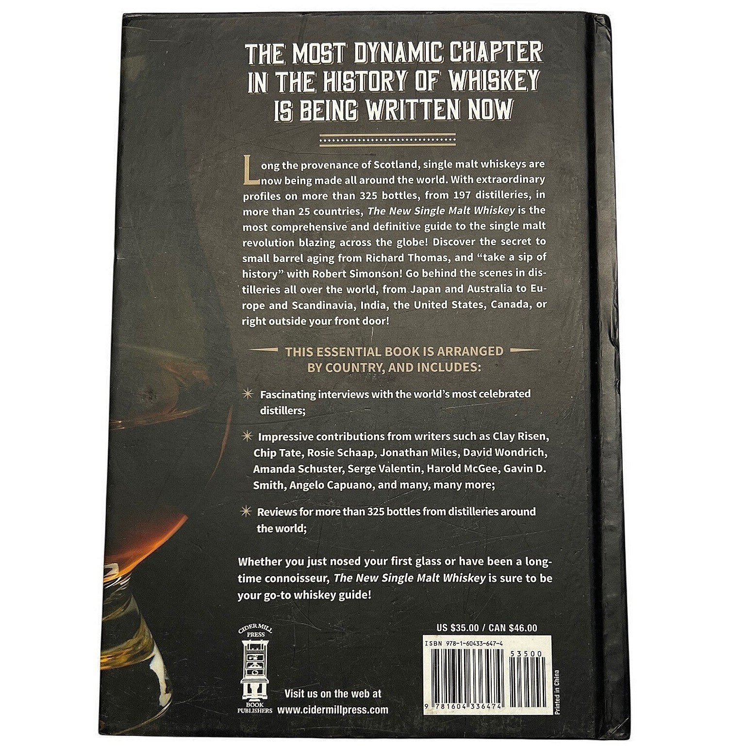 The New Single Malt Whiskey Definitive Guide Book 325 Bottles 624 Pages LIKE NEW