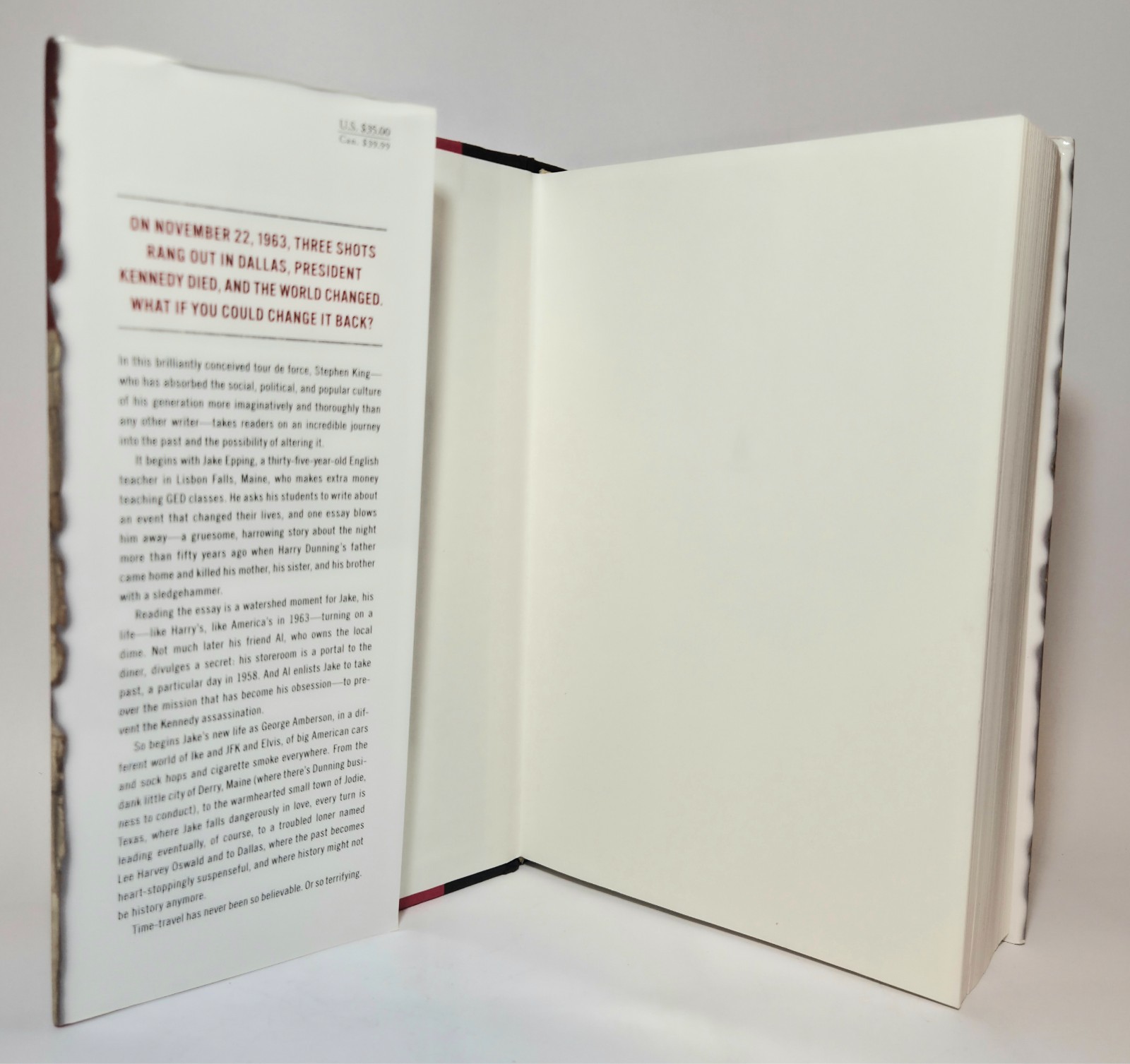 11/22/63 Stephen King 2011 First Edition First Printing HC$DJ Fine Condition