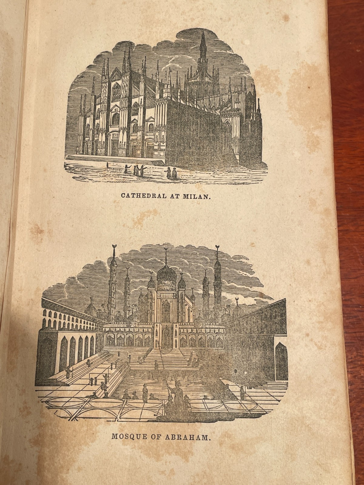 Antique 1839 A History of the Church, From the Birth of Christ to the Present