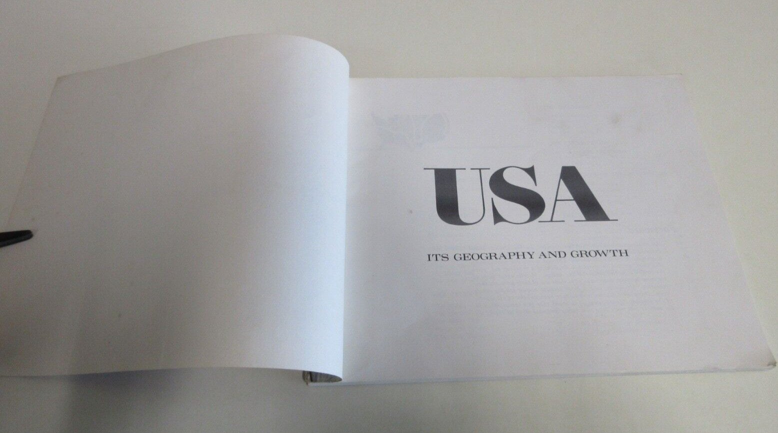 USA: Its Geography and Growth – United States Info. Service – 127 Pages – 1970s