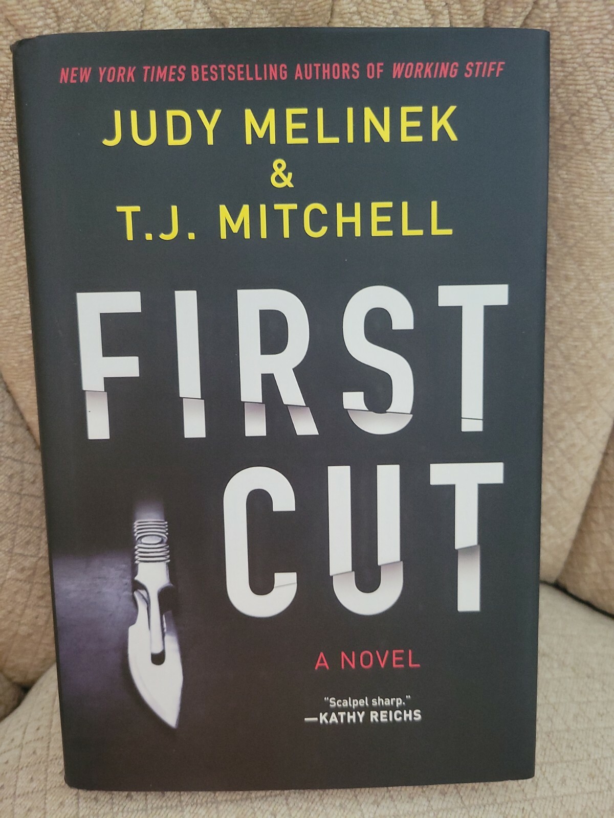 First Cut by T. J. Mitchell and Judy Melinek (2020, Hardcover) SIGNED BY AUTHORS