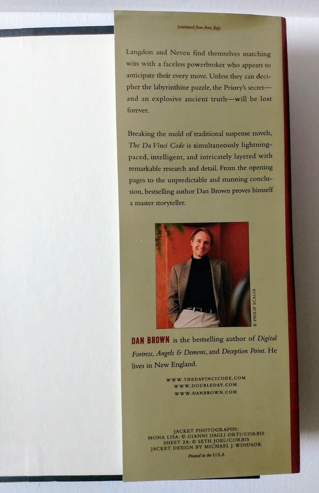 Robert Langdon Ser.: The Da Vinci Code by Dan Brown (2003, Hardcover)