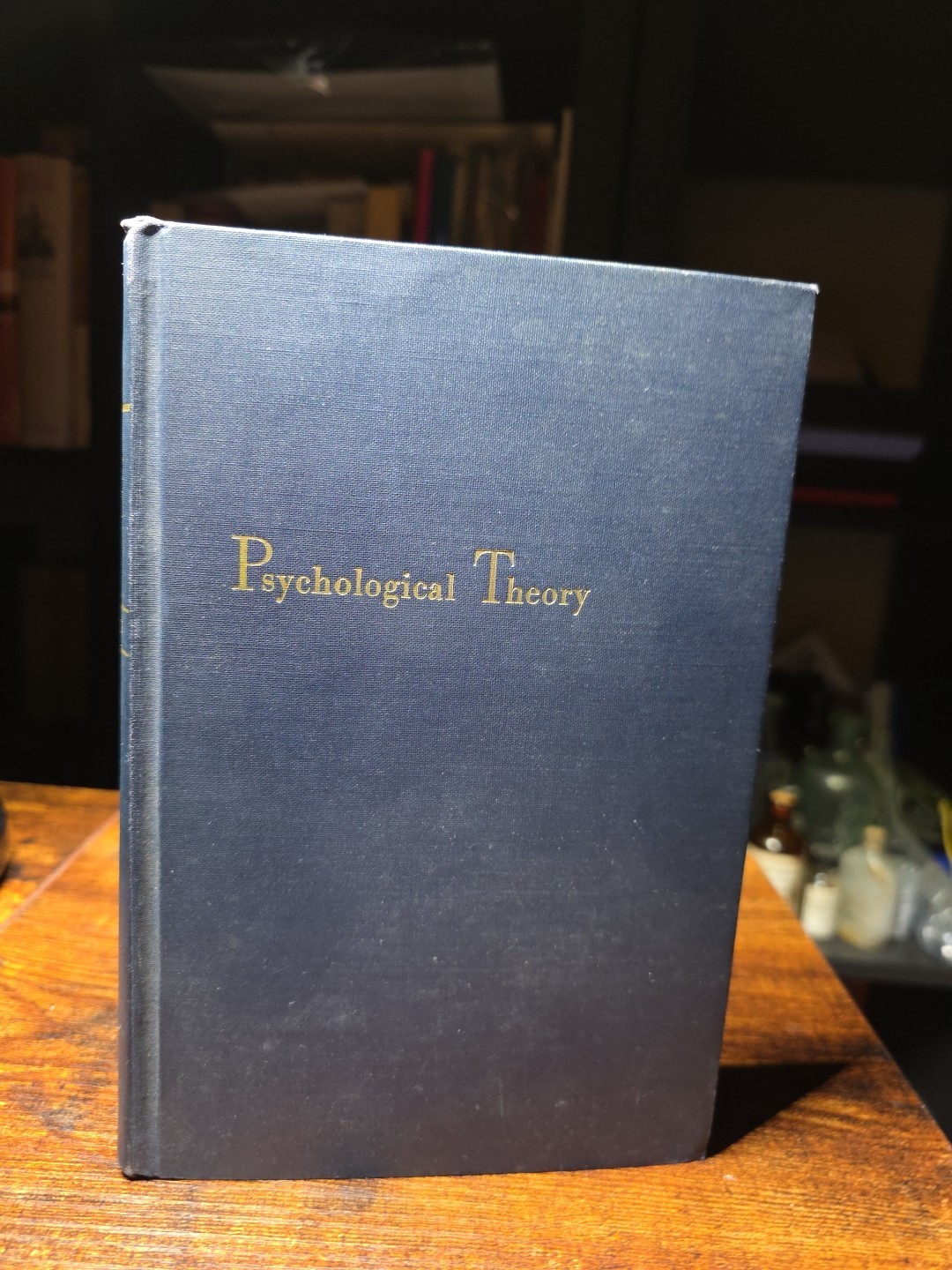 PSYCHOLOGY THEORY BY MELVIN H. MARX VINTAGE 1951 HARDCOVER. FIRST EDITION.