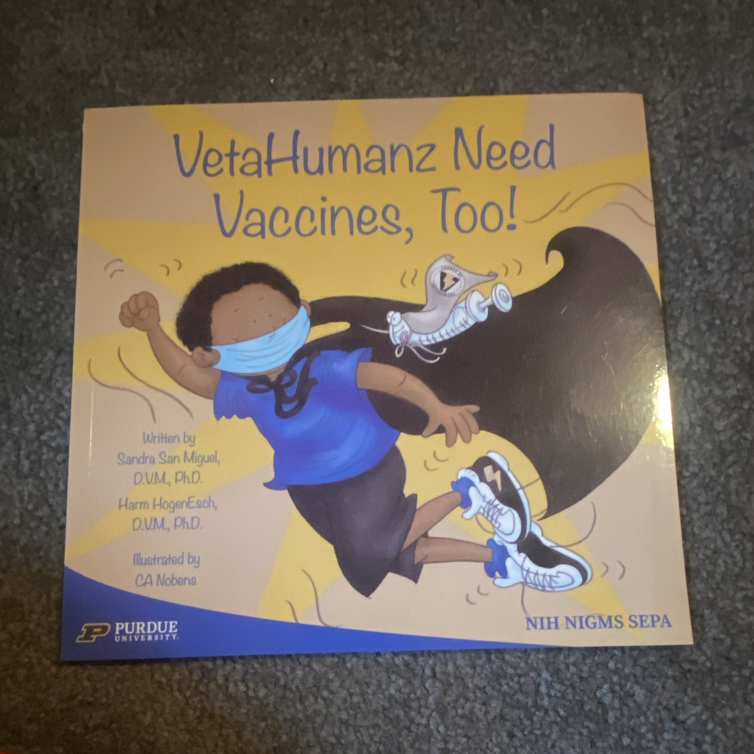 NIH NIGMS SEPA VetaHumanz Need Vaccines, Too! PB Illustrated Bilingual 4-8