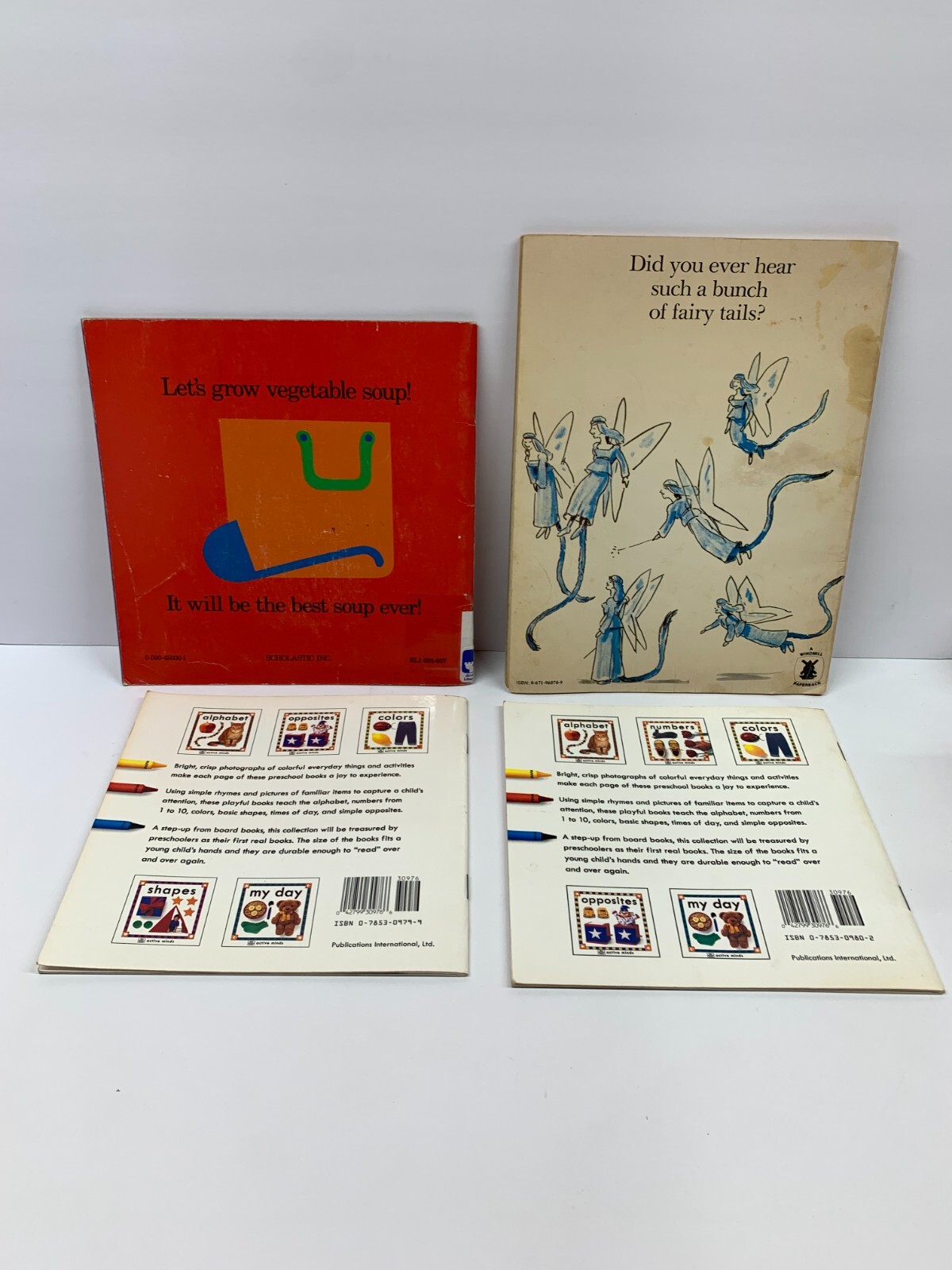 The King Who Rained by Fred Gwynne/Growing Vegetable Soup/Shapes/Numbers