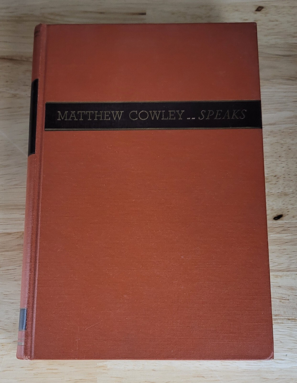 MATTHEW COWLEY SPEAKS HC HB ©1954 Mormon LDS 1st Printing