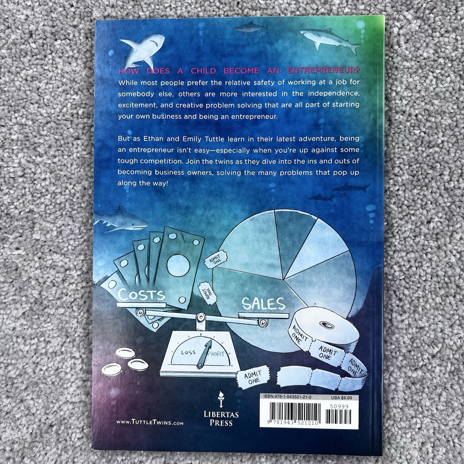 The Tuttle Twins Book Set (12) Connor Boyack Series 1 – 12 Paperback Ages 6-12