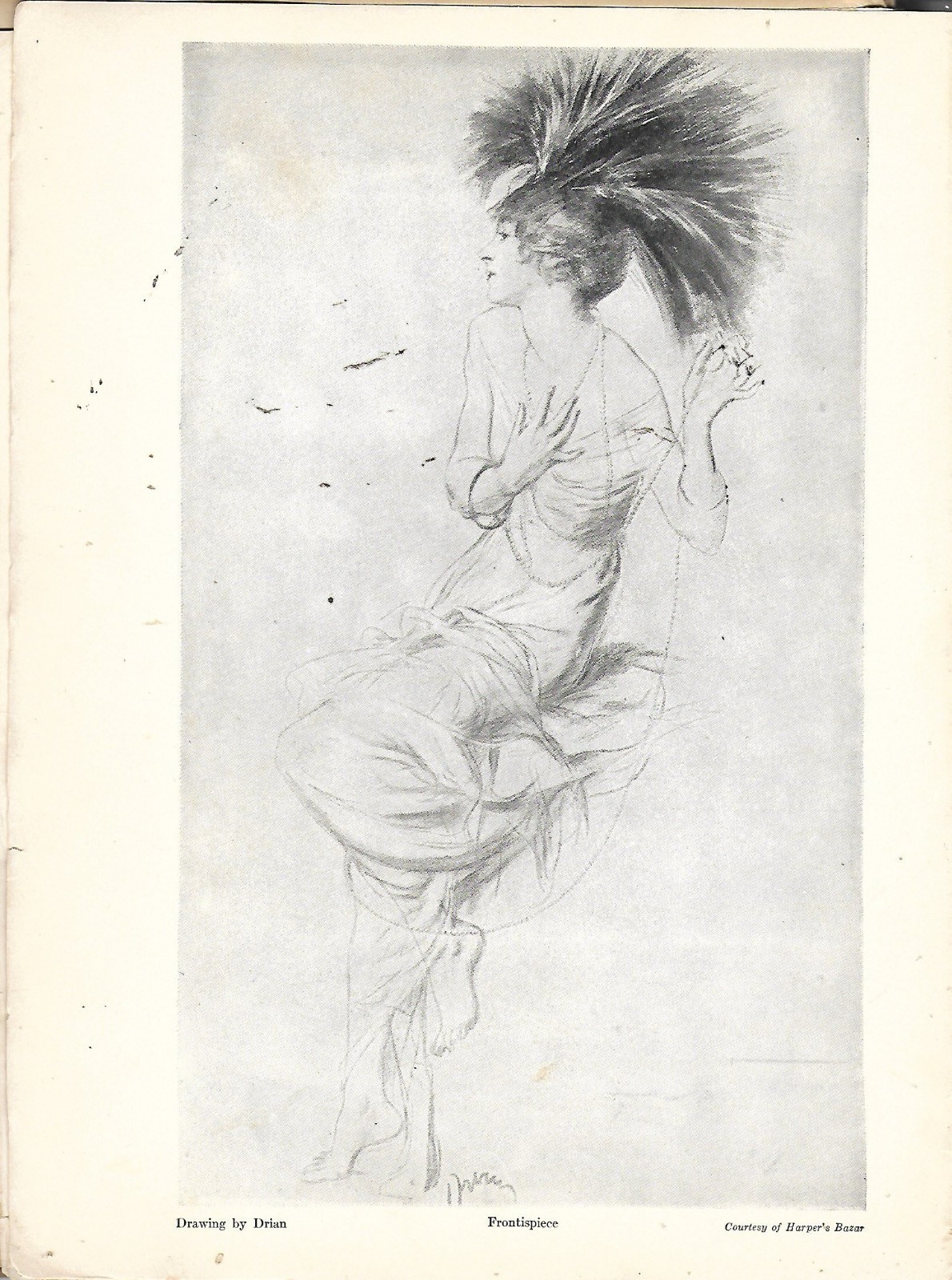 Costume Design and Illustration Ethel Traphagen 1918 1st Edition