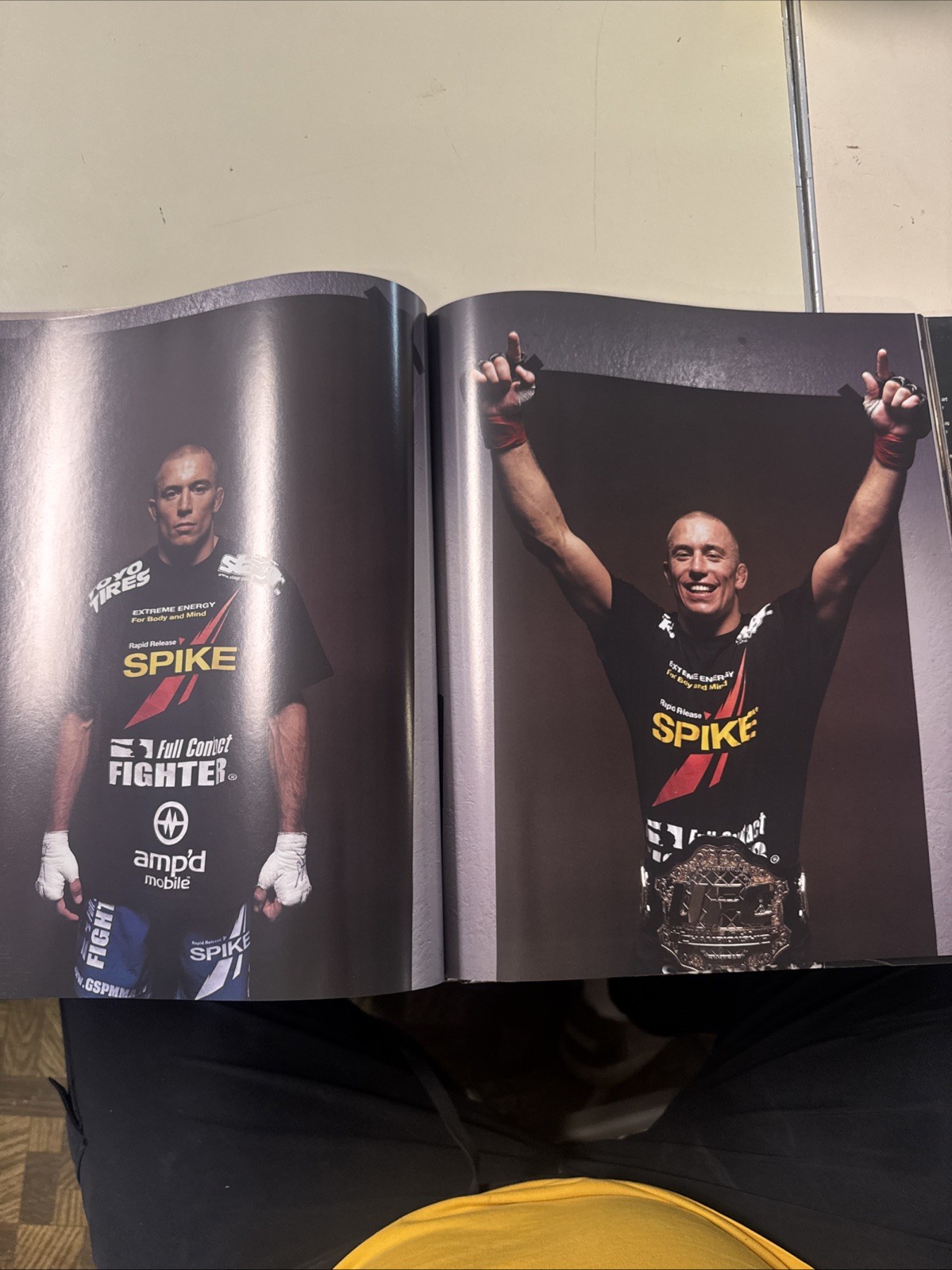 Vintage 2000 Era UFC Octogon Hard Cover Book – By Kevin Lynch – Brand New