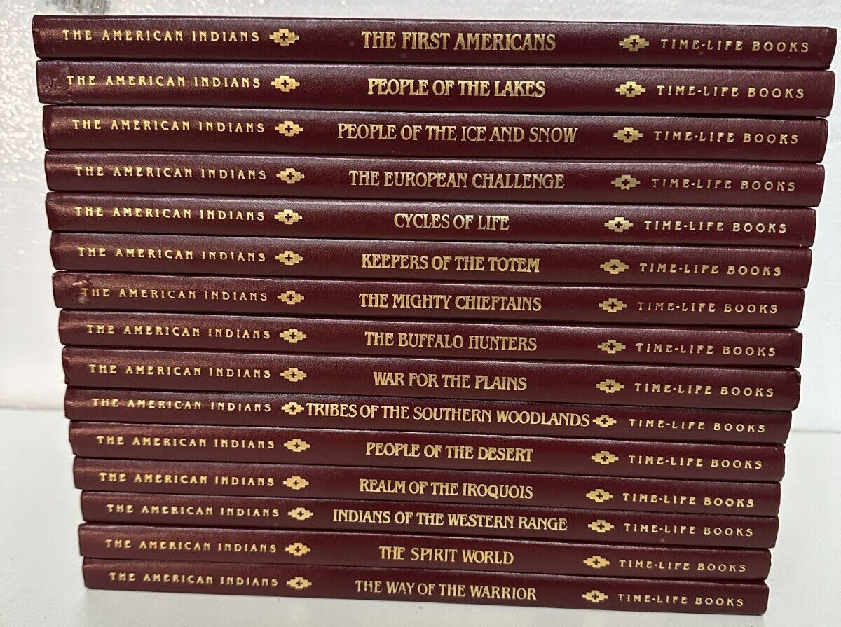 Time-Life Books: The American Indians, 15 Volumes Excellent Condition Free Ship!
