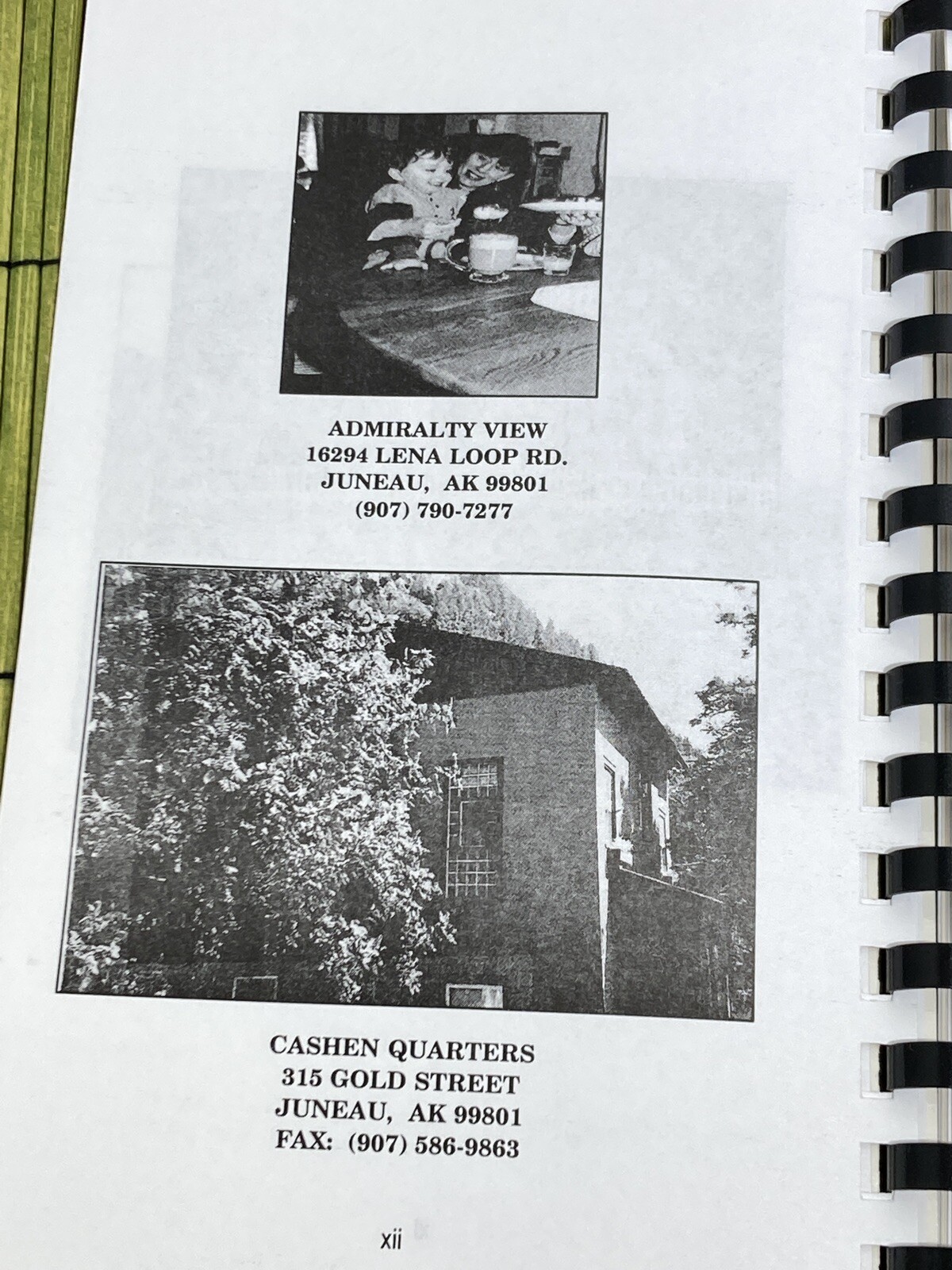 VTG Favorite Bed & Breakfast Recipes Southeast Alaska INNside Passage Chapter 98