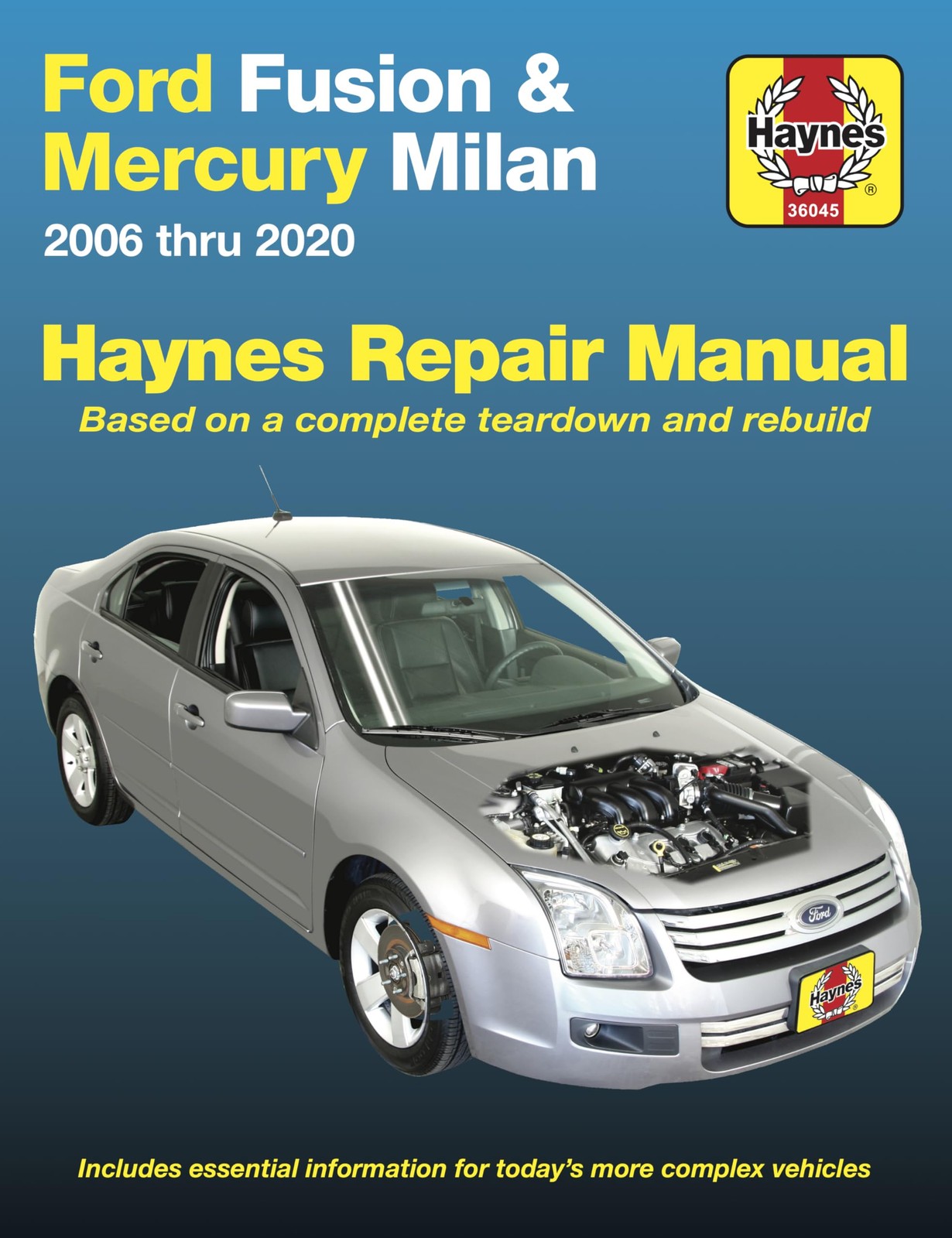 Ford Fusion & Mercury Milan (06-14) Haynes Repair Manual (Does not include i…