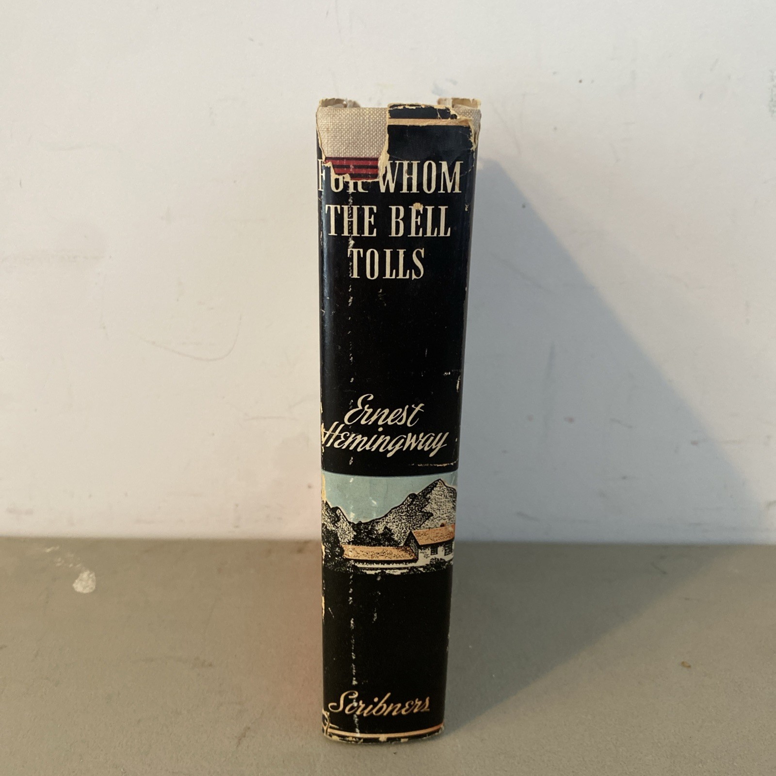 Ernest Hemingway FOR WHOM THE BELL TOLLS Charles Scribner’s Sons 1943 HC/DJ