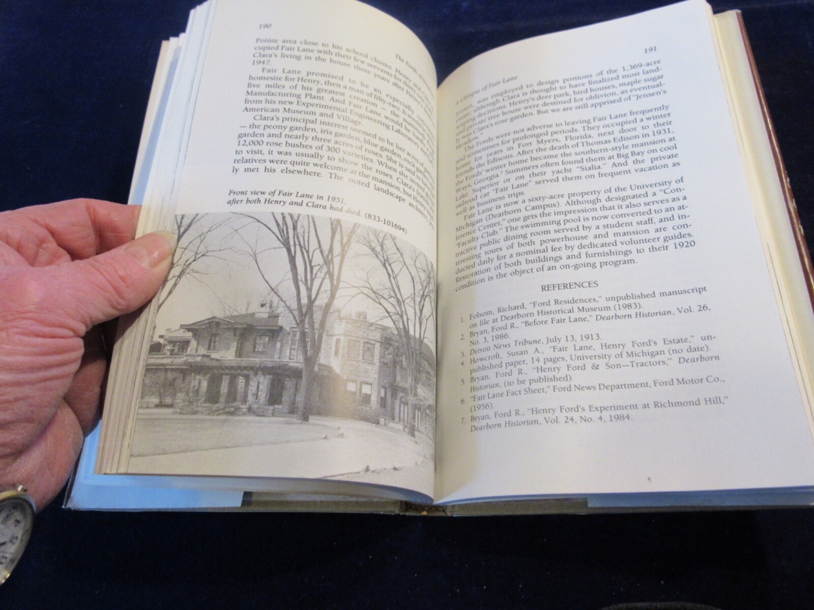 The Fords of Dearborn by Bryan, Ford R. Hardcover Book M25