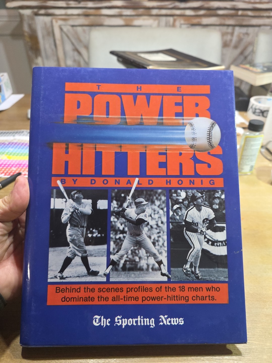 The Power Hitters, Donald Honig, 1989 Hardback w/Dust Jacket