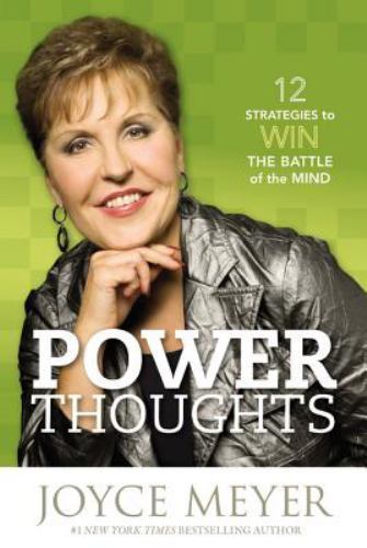 Power Thoughts: 12 Strategies to Win the – 9780446580366, hardcover, Joyce Meyer