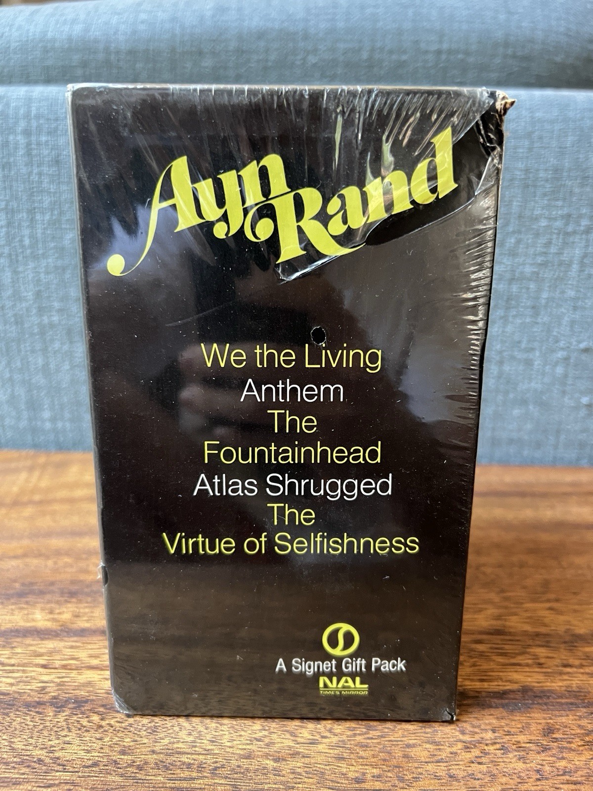 Ayn Rand A Signet Gift Pack 5 Books Set SEALED VINTAGE Rare *REaD* Fountainhead