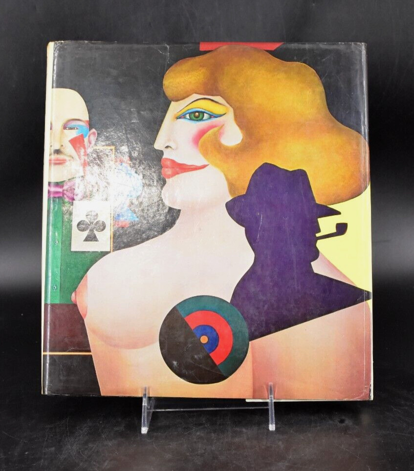 VTG Richard Lindner Art Book Hardcover 56 Color Plates Hilton Kramer 1st Ed