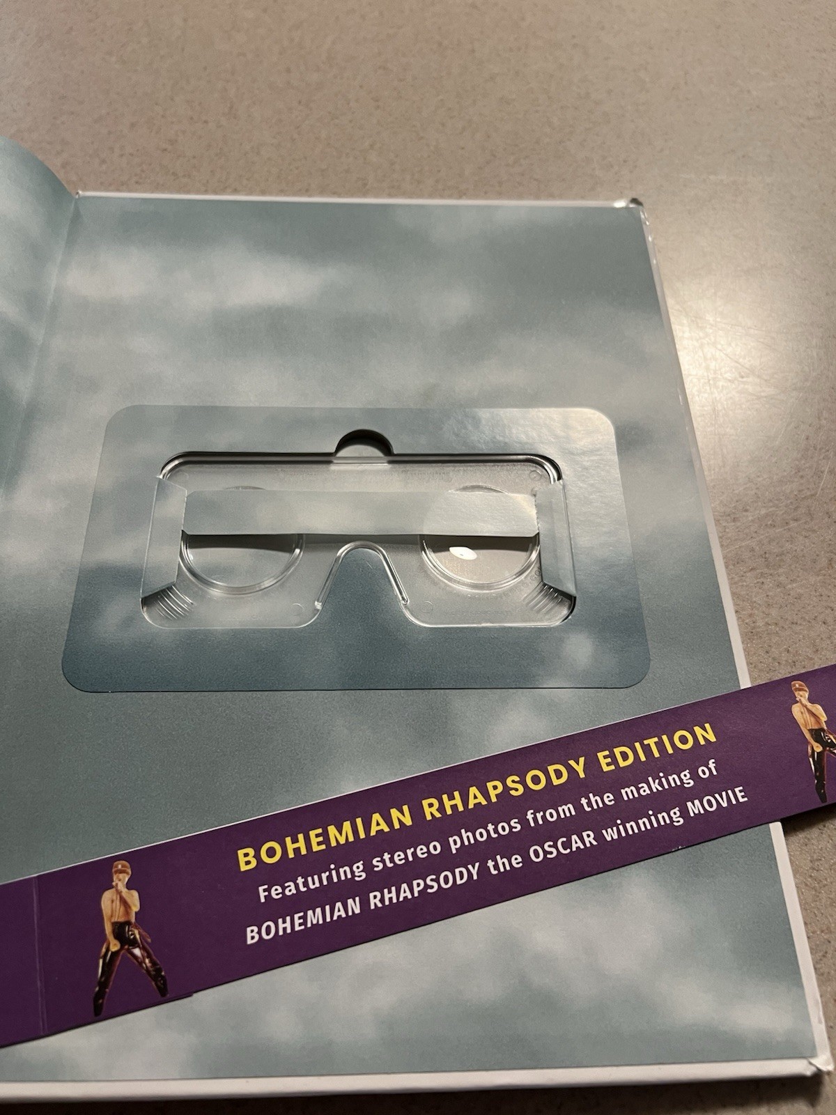 Queen in 3-D: Bohemian Rhapsody Edition by Brian May Band History Photo Book