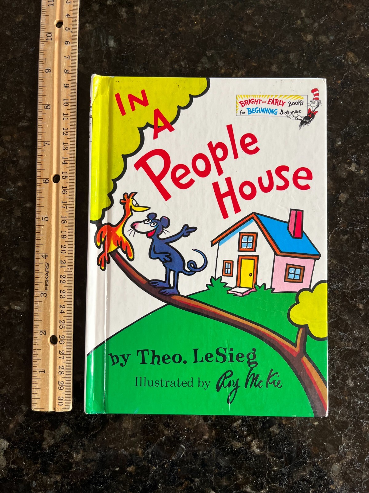 In a people house Dr. Seuss hardcover book 6.25″ x 8.75″ #4