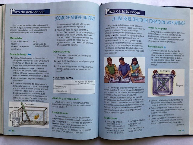 Explorando El Planeta Tierra [Prentice Hall Ciencia] 184 pages with no damage