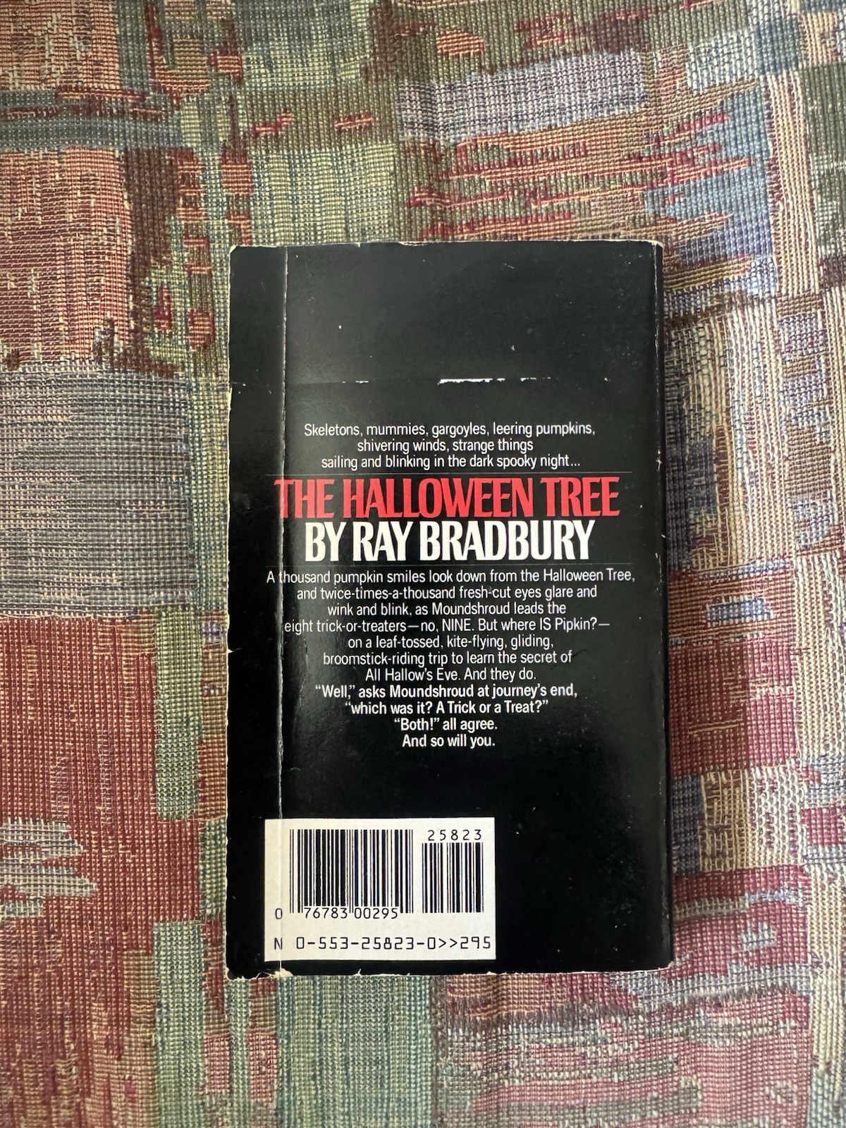 The Halloween Tree By Ray Bradbury (Paperback, September 1982, Bantam Spectra)