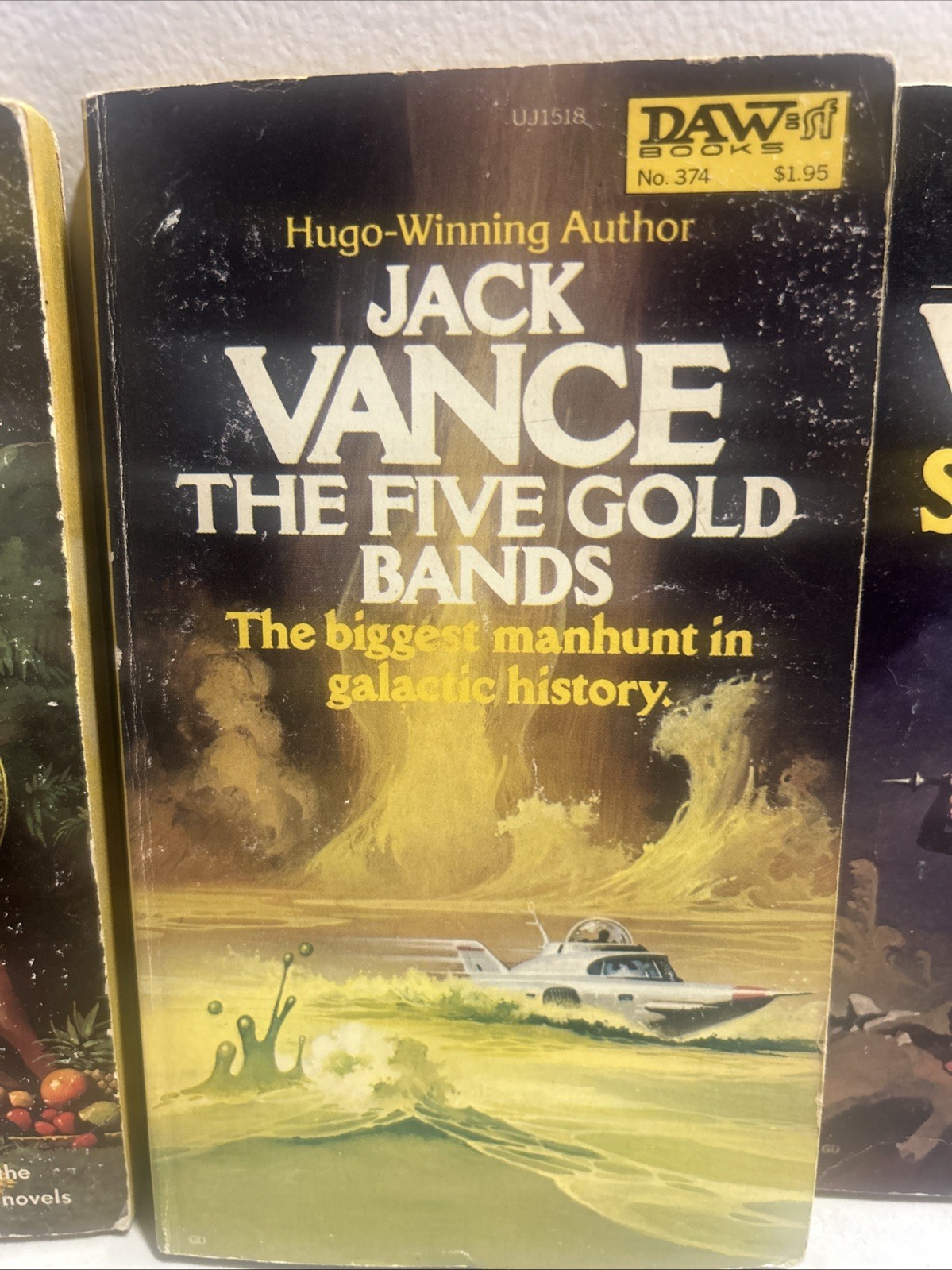 Jack Vance 7 Vintage Paperback Sci-Fi Novels Daw Books/Dell Great Lot!!