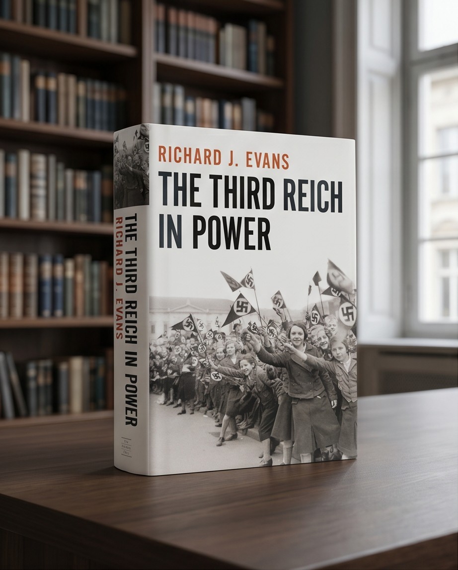 Third Reich in Power, 1933-1939 by Richard J. Evans 2005 HCDJ 1st Ed Illustrate