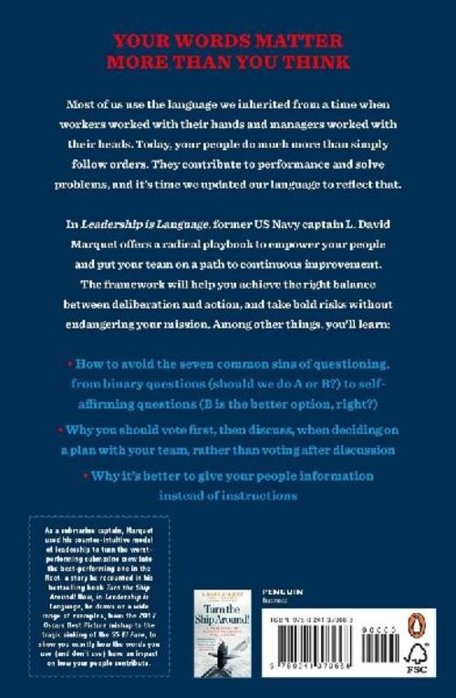 L. David Marquet / Leadership Is Language / 9780241373668
