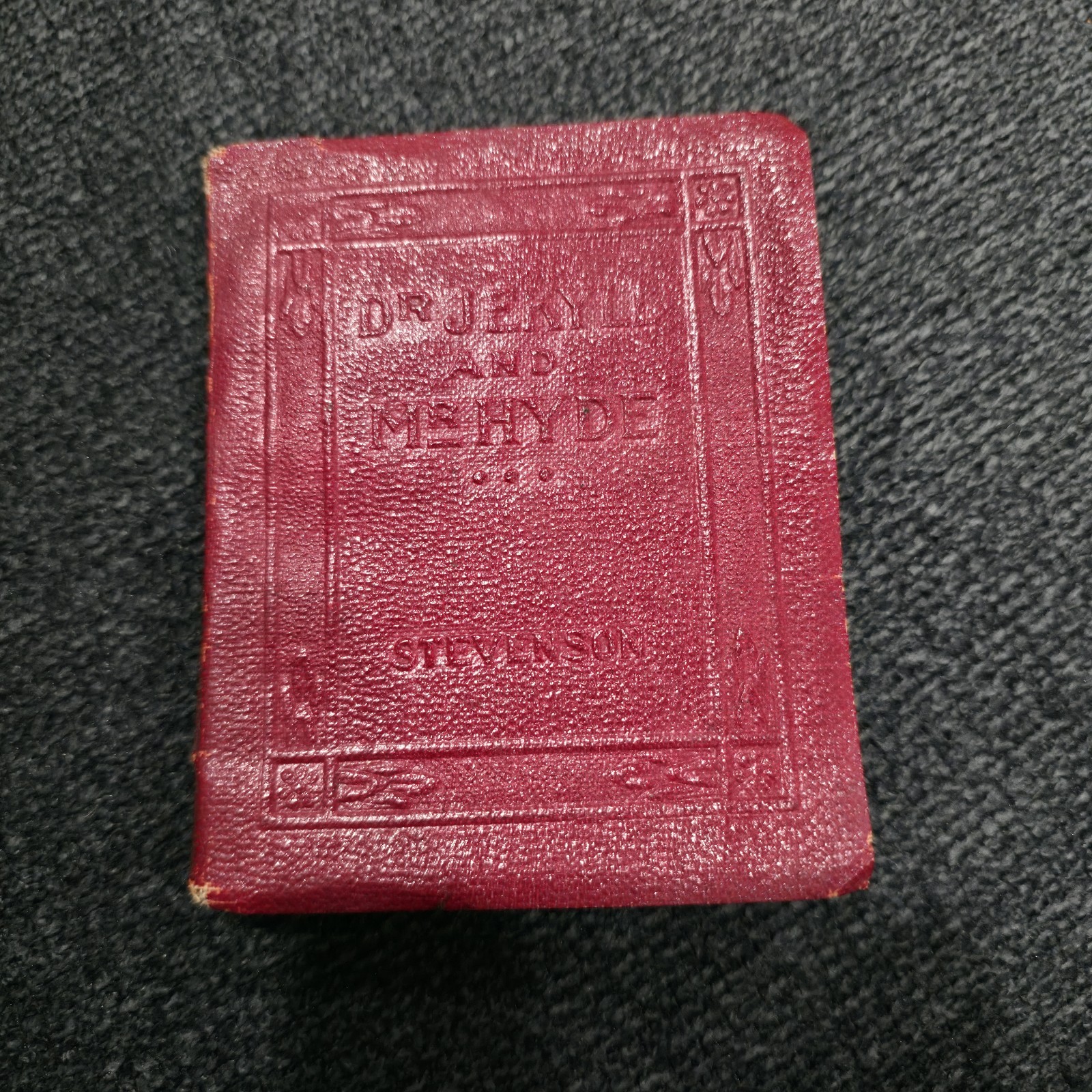 1920’s? Little Leather Library Book Dr. Jekyl And Mr. Hyde, Robert K. Haas
