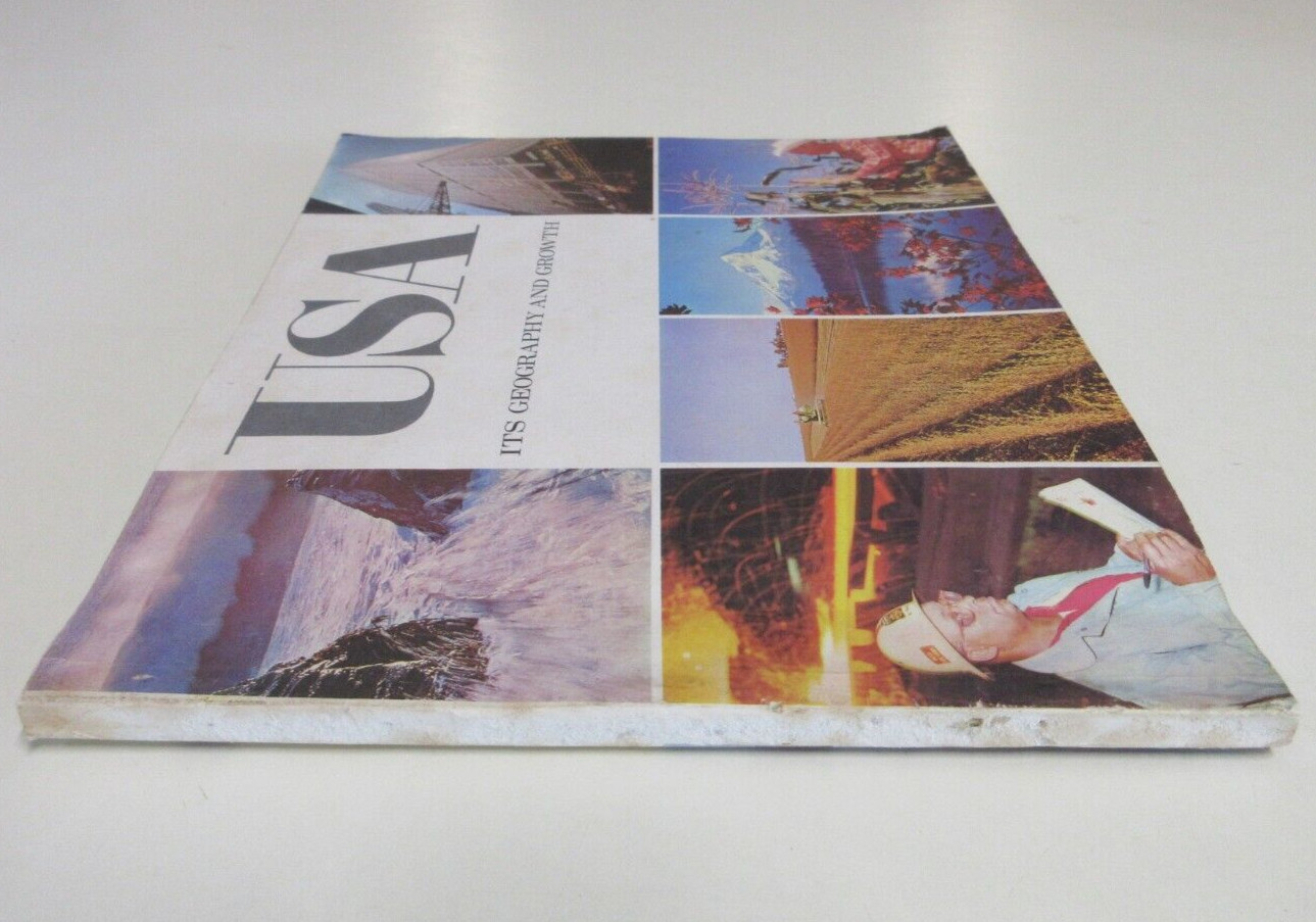 USA: Its Geography and Growth – United States Info. Service – 127 Pages – 1970s
